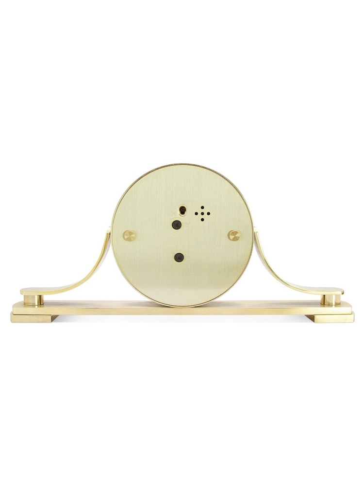 Acctim Clocks Brass Effect Wardley Metal Table Clock - Image 5 of 5