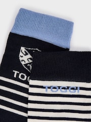 Toggi Blue Eda Socks 2 Pack - Image 2 of 2