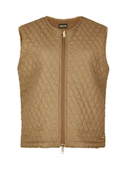 Toggi Brown Carney Reversible Fleece Gilet - Image 8 of 8