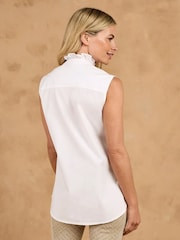 Toggi White Ginetta Sleeveless Shirt - Image 4 of 7