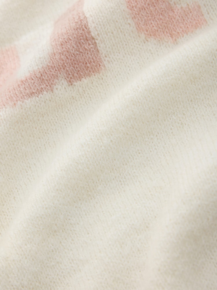 Bath & Body Works Cream Off Duty Knitted Crew Neck Jumper - Image 8 of 8