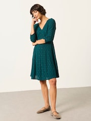 Bleu de sarcelle - Robe Point FATFACE - Image 1 de 4