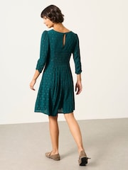 Bleu de sarcelle - Robe Point FATFACE - Image 2 de 4