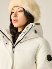 Dare 2b Cream Allure Waterproof Ski Jacket - Image 3 of 11