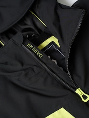 Dare 2b Black/ Wild Lime Eagle IV Waterproof Ski Jacket - Image 10 of 11