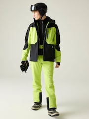 Dare 2b Black/ Wild Lime Eagle IV Waterproof Ski Jacket - Image 3 of 11