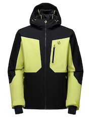 Dare 2b Black/ Wild Lime Eagle IV Waterproof Ski Jacket - Image 7 of 11