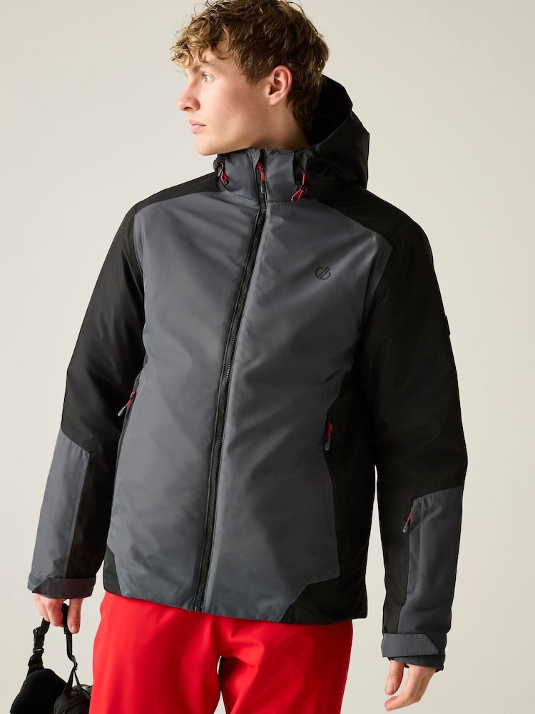 Dare 2b Black Precision II Waterproof Ski Jacket - Image 1 of 11