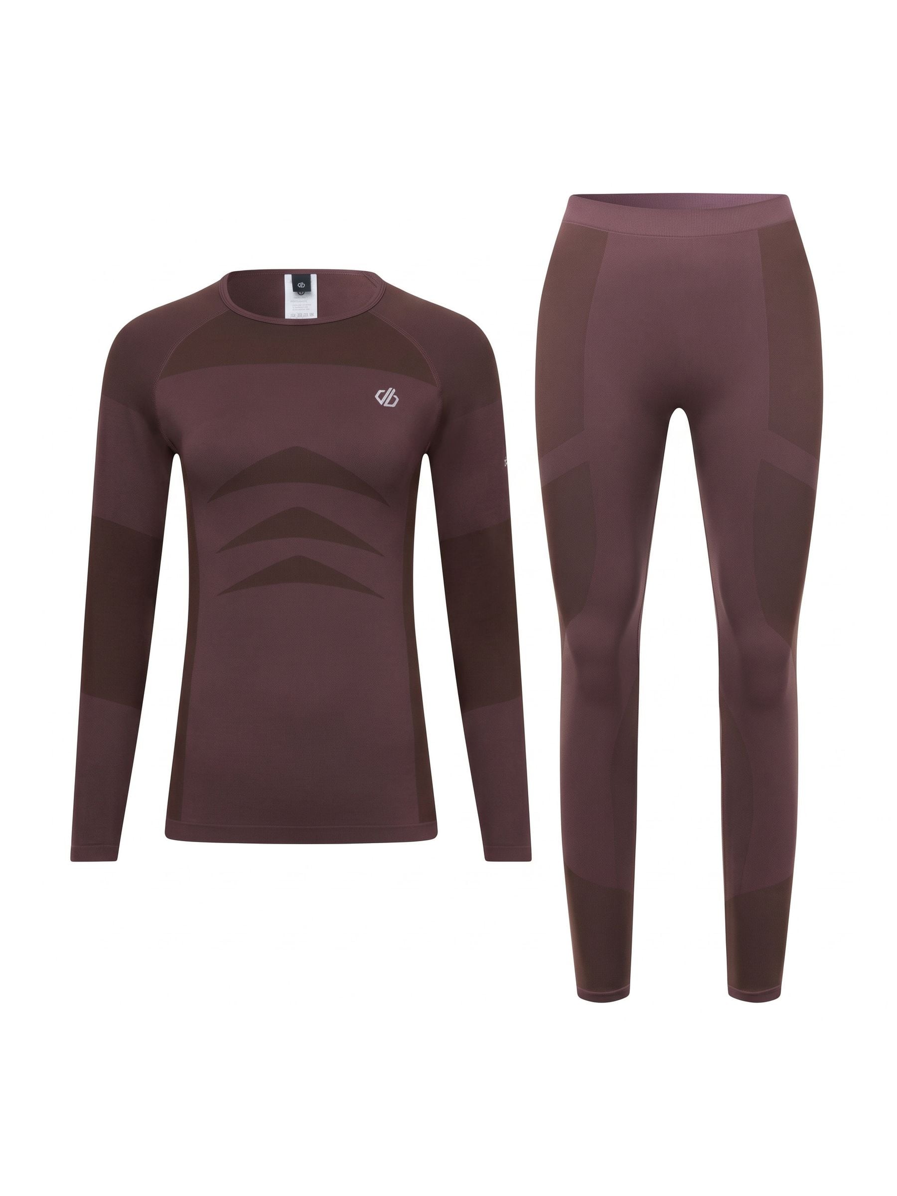 Dare 2B Women's In The Zone Base Layer Ii Set - Purple Medium - Image 4