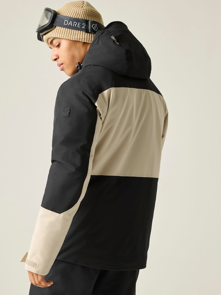 Dare 2b Black/White Eagle IV Waterproof Ski Jacket - Image 2 of 11