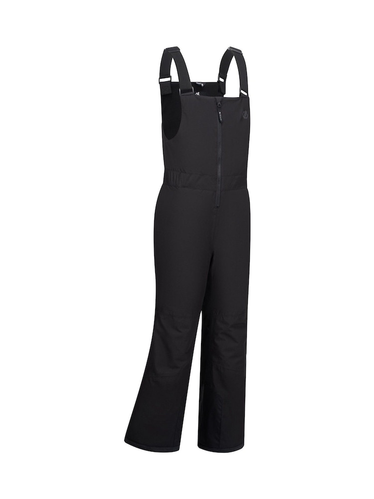 Dare 2b Black Rodeo Insulated Waterproof Salopettes Trousers - Image 2 of 4 Dare 2b Black Rodeo Insulated Waterproof Salopettes Trousers - Image 2 of 4