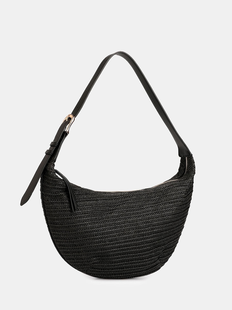 Novo Black Antibes Sling Zip Shoulder Bag - Image 2 of 4