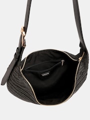Novo Black Antibes Sling Zip Shoulder Bag - Image 4 of 4