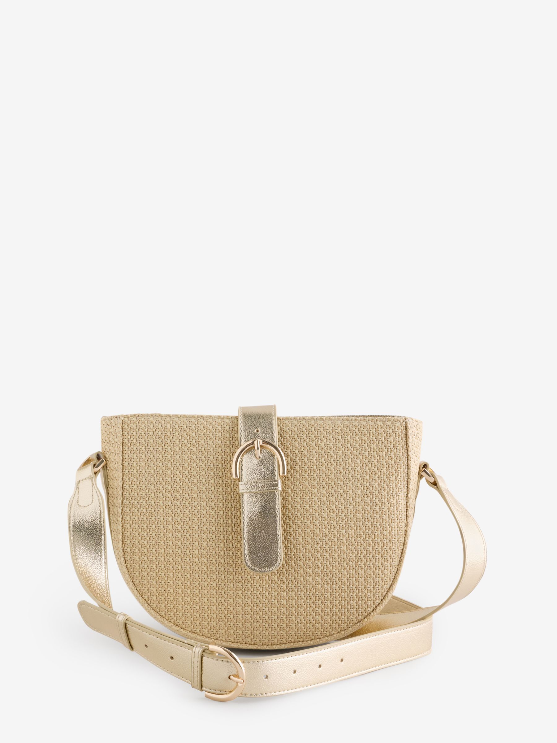 Buy Novo Gold Amalfi Buckle Cross Body Bag from the Next UK online shop