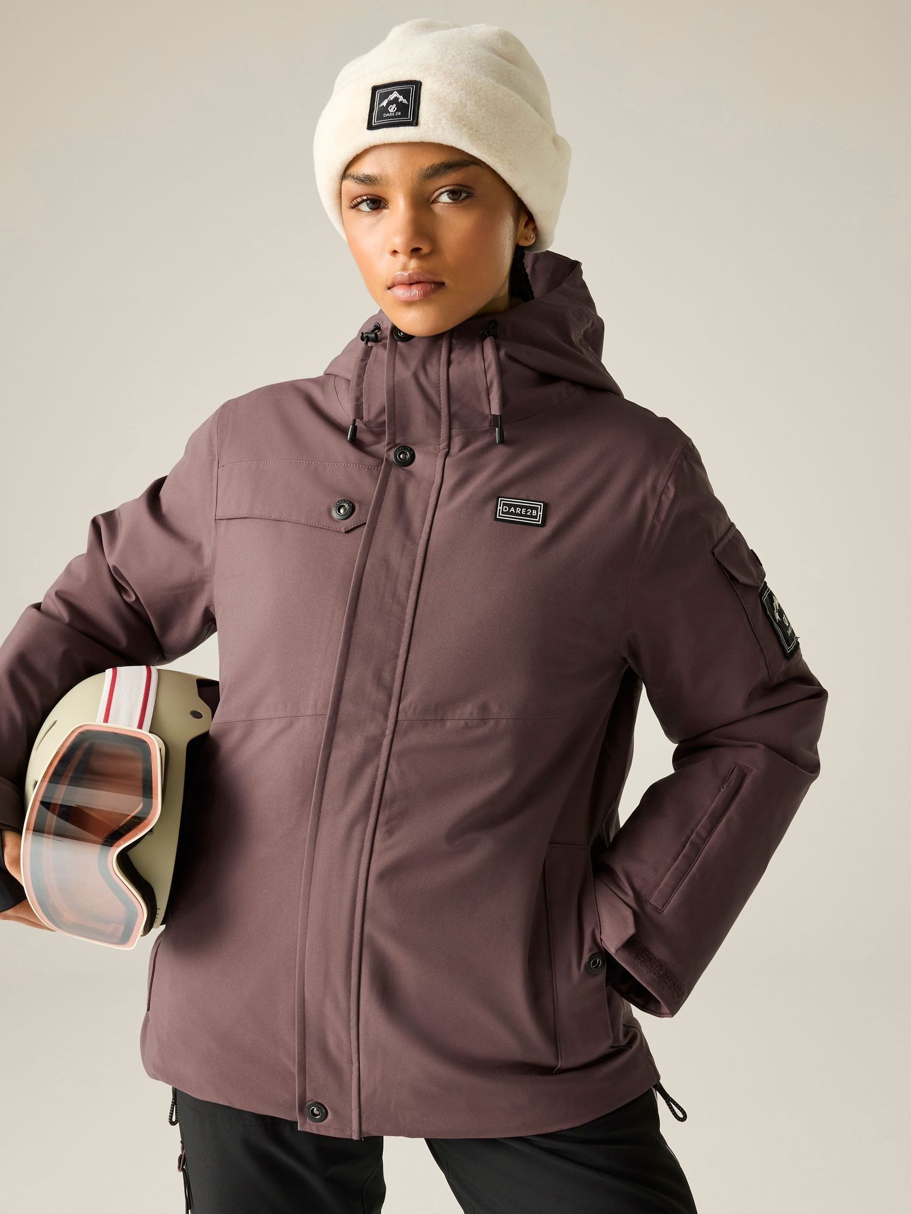 Dare 2B Women's Ski Life Ii Jacket - Huckleberry - 12 - Image 2