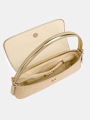 Novo Gold Raffia Andorra Shoulder Bag - Image 4 of 4