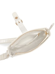 Novo White Amalfi Buckle Cross Body Bag - Image 4 of 4