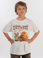 Brands In White Disney Hoppers Beaver Or Bot T-Shirt - Image 2 of 5