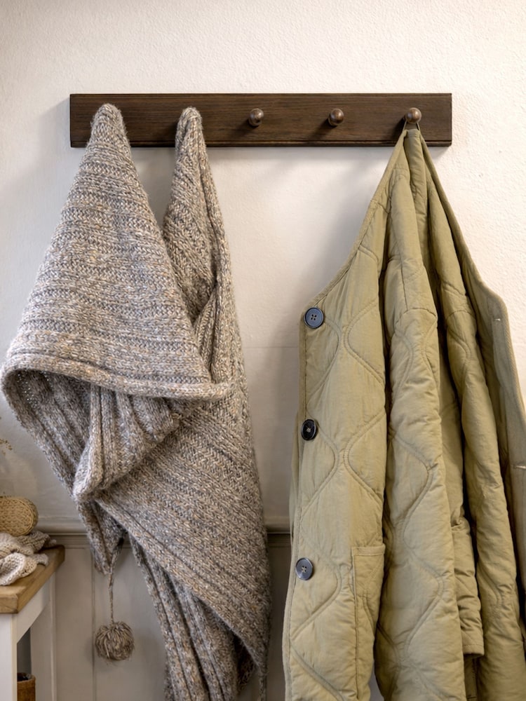 Laura Ashley Brown Haywood Coat Hook - Image 2 of 4 Laura Ashley Brown Haywood Coat Hook - Image 2 of 4