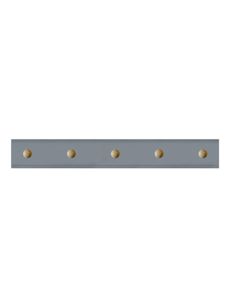 Laura Ashley Grey Ribbed Coat Hook - Image 4 of 4