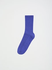 Bleu cobalt - Chaussettes en coton côtelé Friends Like These 5 Lot de 0 - Image 7 de 10