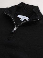 Black/Navy Quarter Zip Jumpers 2 Pack - Image 11 of 13