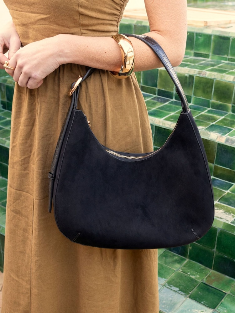 Novo Black Antigua Shoulder Bag - Image 1 of 3 Novo Black Antigua Shoulder Bag - Image 1 of 3