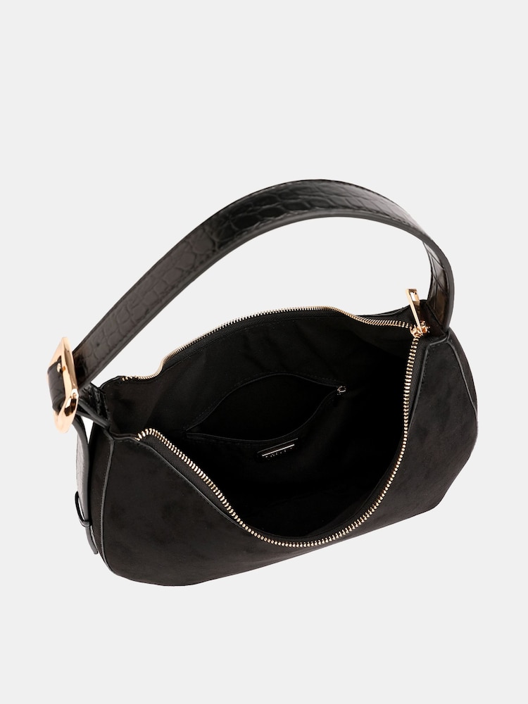 Novo Black Antigua Shoulder Bag - Image 3 of 3 Novo Black Antigua Shoulder Bag - Image 3 of 3