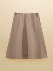 Joules Avery Brown Houndstooth Short Panel Skirt - Image 6 of 6