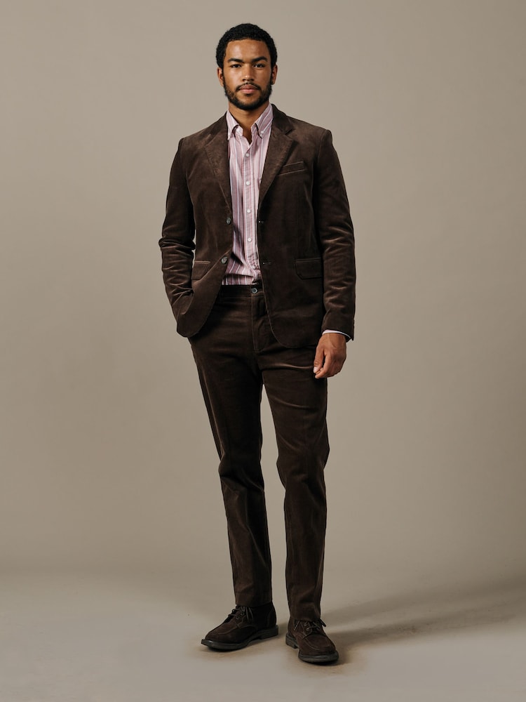 Aubin Marlborough Cord Suit Trousers - Image 1 of 4
