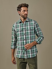 Aubin Green Crowle Shirt - Image 1 of 4