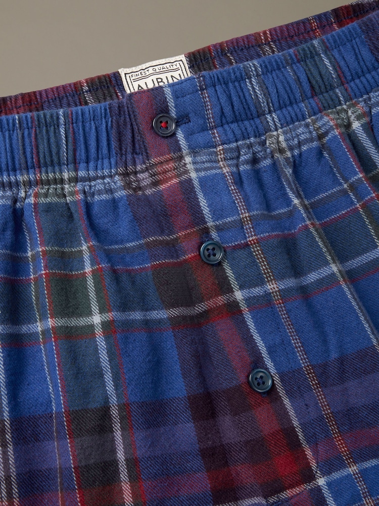 Aubin Aberford Flannel Pyjamas Set - Image 2 of 3