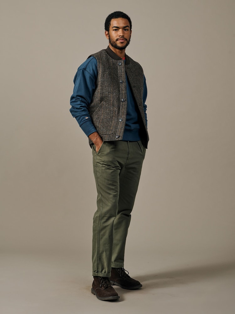 Aubin Grey Humby Wool Gilet - Image 5 of 5