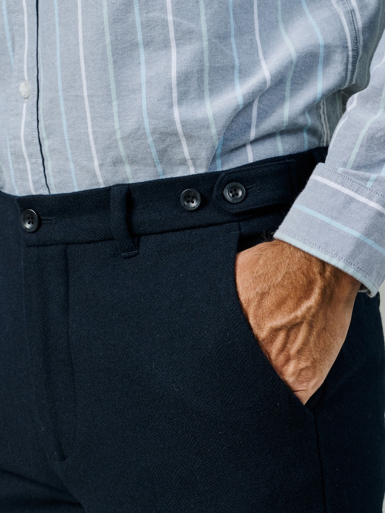 Aubin Marlborough Wool Suit Trousers - Bild 4 von 4 Aubin Marlborough Wool Suit Trousers - Bild 4 von 4