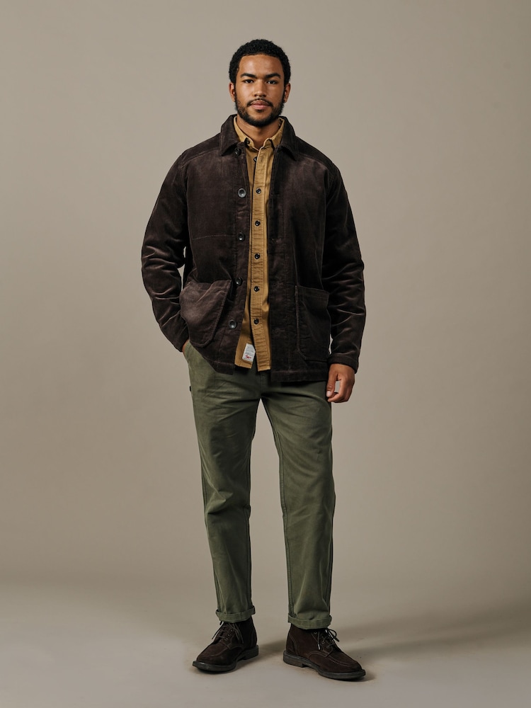Aubin Tothby Cord Car Brown Coat - Image 3 of 3 Aubin Tothby Cord Car Brown Coat - Image 3 of 3