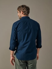 Aubin Blue Alder Oxford Shirt - Image 2 of 6