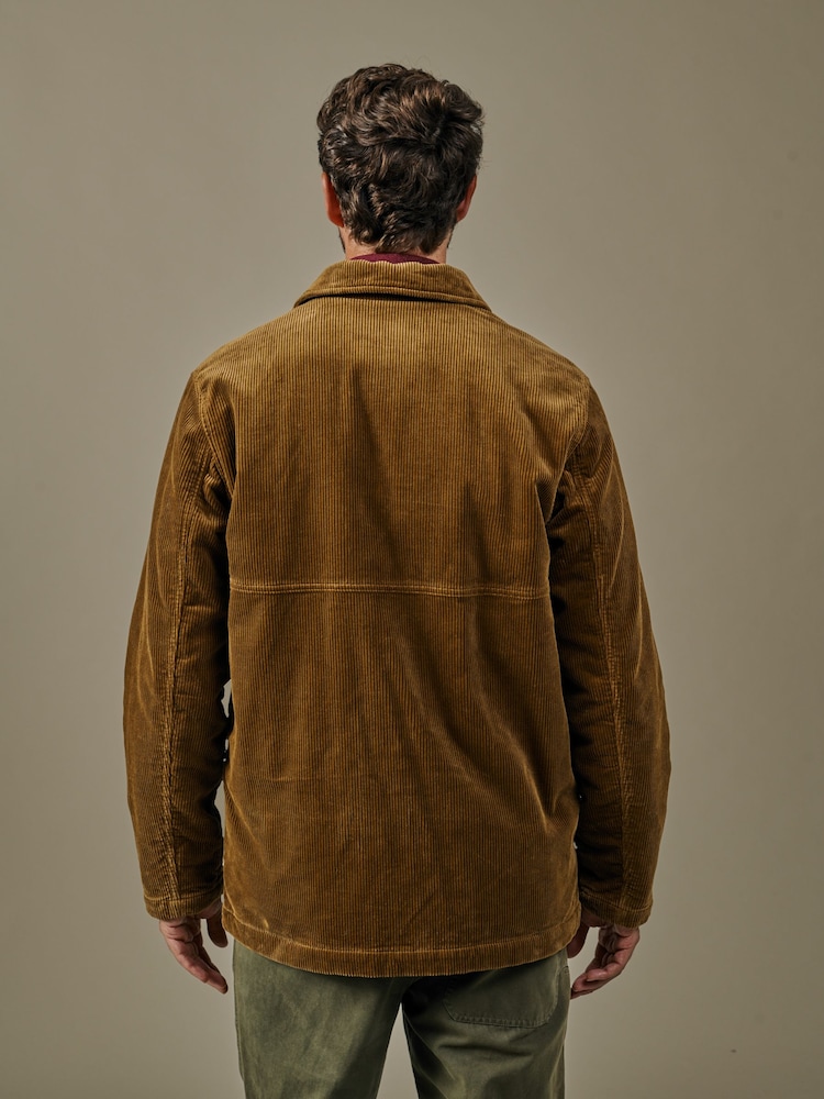 Aubin Tothby Cord Car Brown Coat - Image 2 of 3