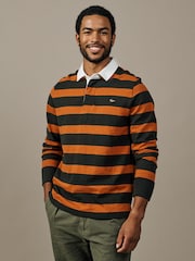 Aubin Black Irnham Rugby Shirt - Image 1 of 4