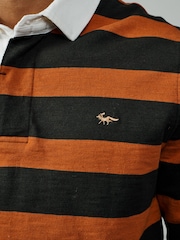Aubin Black Irnham Rugby Shirt - Image 3 of 4