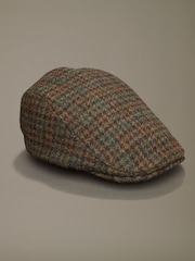 Aubin Barmston Wool Flat Brown Cap - 2суретінің 1 суреті