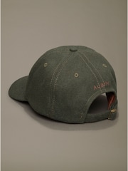 Aubin Green Bagby Flannel Cap - Image 2 of 2