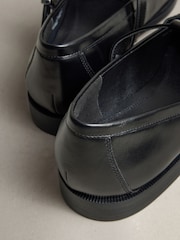 Black Forever Comfort® Leather Mary Jane Loafers - Image 9 of 9