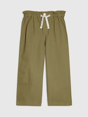 River Island Green Wide Fit Pull On Jeans - Image 1 of 4
