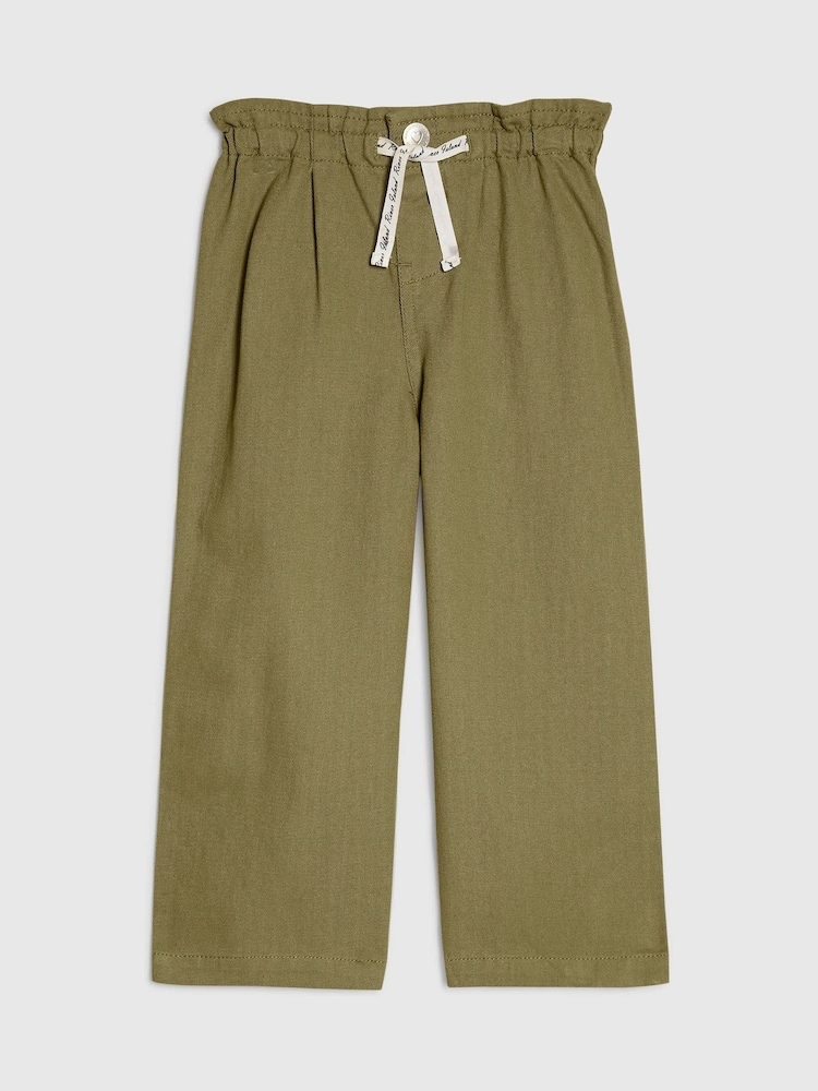River Island Green Wide Fit Pull On Jeans - Image 1 of 4