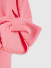River Island Pink Scuba Crepe Puff Sleeve Top - Image 4 of 4