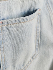 River Island Blue Straight Fit Mid Wash Jeans - Image 4 of 4