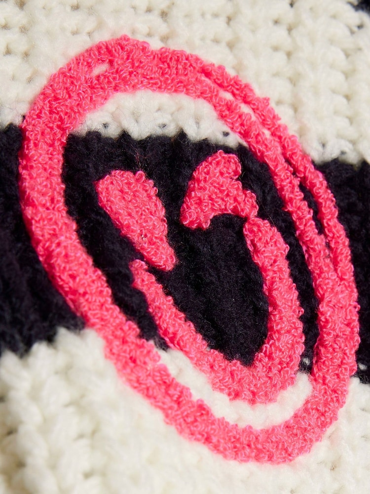 River Island Stripe Smiley Cardigan - Imagen 4 de 4