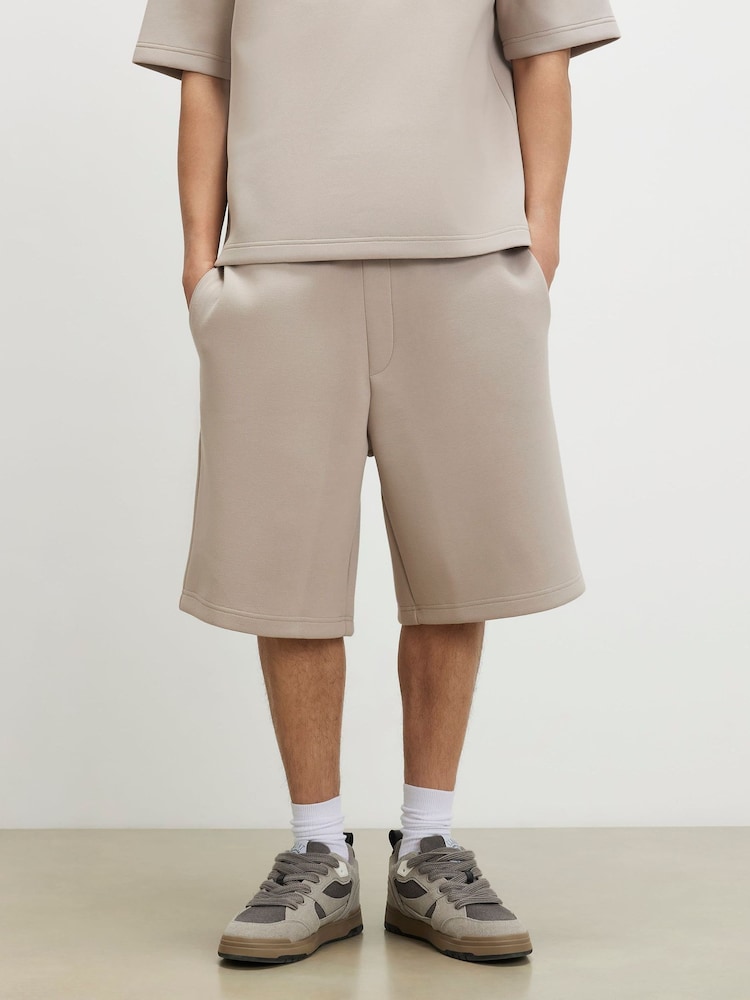 River Island Scuba Bermuda Shorts - Imagen 1 de 4