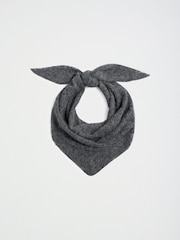Friends Like These Grey Oversized Brushed Triangle Scarf - Image 4 of 6