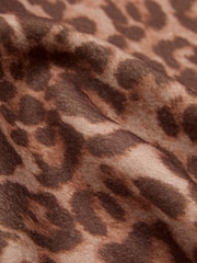 Friends Like These Leopard Print Trangle Bandana Scarf - Image 6 of 6